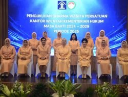 Ketua DWP Kanwil Kemenkum Sulsel Resmi Dilantik, Fokus Pemberdayaan Perempuan