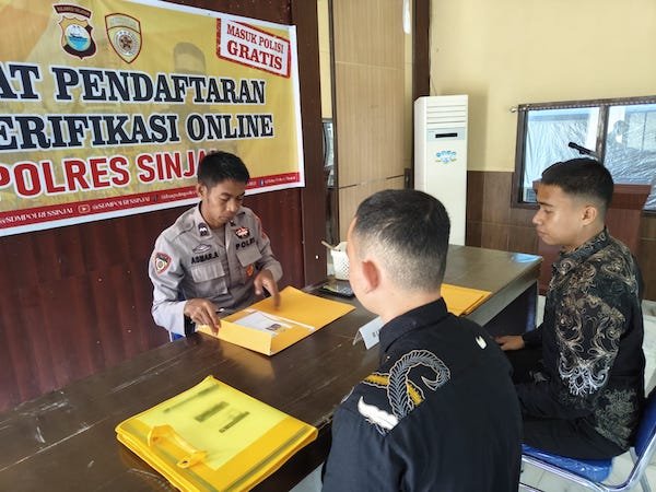 Polres Sinjai Buka Layanan Pendaftaran Calon Anggota Polri!