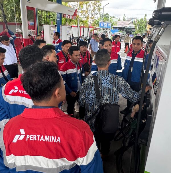 Pertamina Sulawesi Gelar Sharing Knowledge Kesisteman Mesin Dispenser dan Alat Ukur