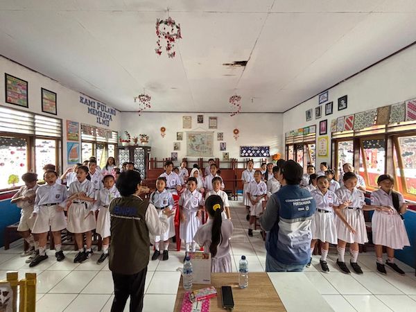 Cegah Risiko Bencana, Pertamina Sulawesi Sosialisasikan Mitigasi di Sekolah-sekolah Bitung