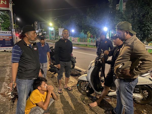 Bubarkan Tawuran Antar Pemuda, Polisi Sita Samuari dan Senapan Angin