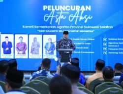 Sambut Harapan Menag, Kakanwil Luncurkan Program Asta Aksi Kemenag Sulsel