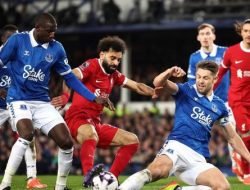 Everton vs Liverpool Berakhir 2-2 dengan Drama 4 Kartu Merah