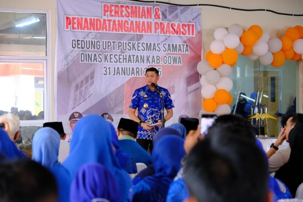 Peningkatan Layanan Kesehatan, 3 Puskesmas di Kabupaten Gowa Selesai Dibangun