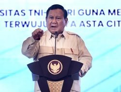 Prabowo Sebut Keberhasilan atau Kegagalan Negara Ditentukan oleh Peran TNI dan Polri