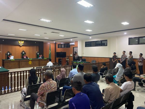 Polres Majene Perketat Pengamanan Sidang Kasus Penganiayaan Berat oleh Oknum Kades