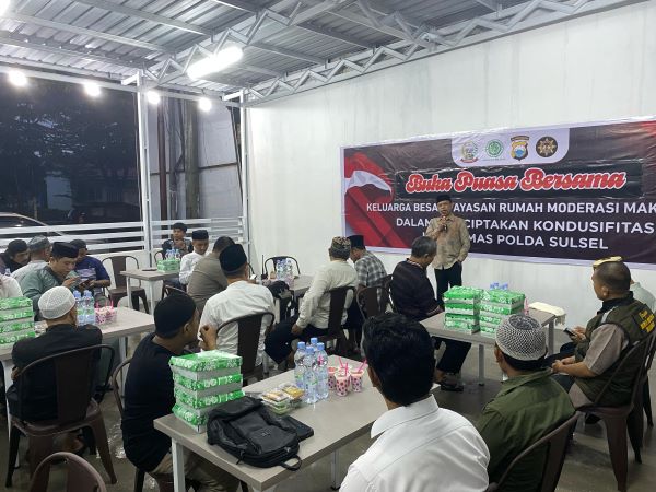 Pererat Silaturahmi, Yayasan Rumah Moderasi Makassar Ajak Eks Napiter Berbuka Puasa