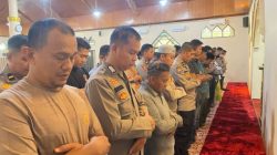 Polres Majene Gelar Shalat Ghaib untuk 3 Polisi yang Gugur di Lampung