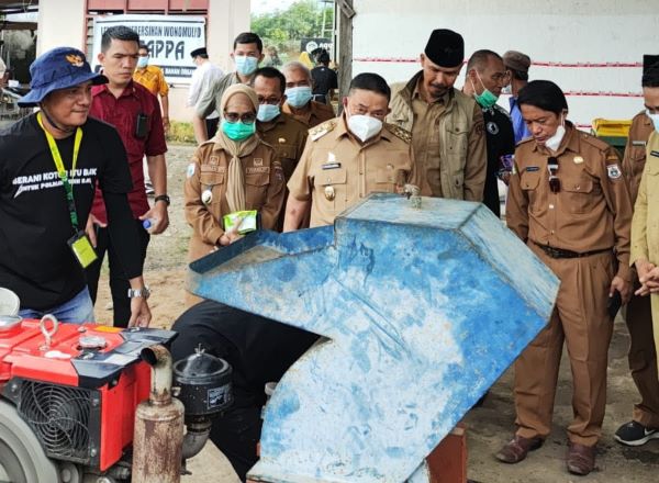 Dorong Inovasi Pengelolaan Sampah, Wakil Gubernur Sulbar Kunjungi TPS Matappa