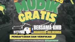 BKP KMB Makassar Gelar Mudik Gratis ke Bulukumba