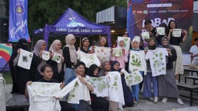 Antusiasme Tinggi! Workshop Eco Printing Kabar Ramadan Creative Fest Tuai Respon Positif