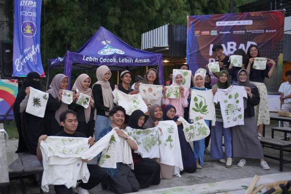 Antusiasme Tinggi! Workshop Eco Printing Kabar Ramadan Creative Fest Tuai Respon Positif