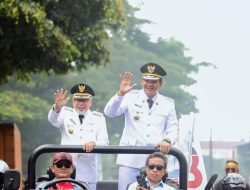 Ribuan Warga Bantaeng Sambut Kedatangan Bupati Uji Nurdin