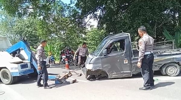 Mobil Pick Up Angkut Belasan Pelajar di Bone Kecelakaan, 3 Orang Tewas