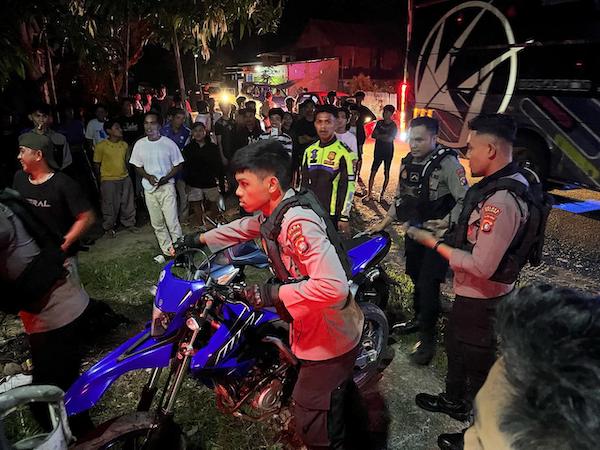 Bubarkan Aksi Balapan Liar, Polres Majene Amankan 35 Sepeda Motor