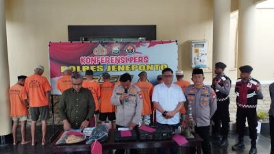 Polres Jeneponto Catat Kasus Rudapaksa Paling Menonjol di Awal Tahun 2025