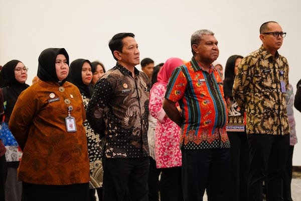 Kanwil Kemenkum Sulsel Ikuti Apel Pelepasan Mudik, Pastikan Perjalanan Aman-Nyaman