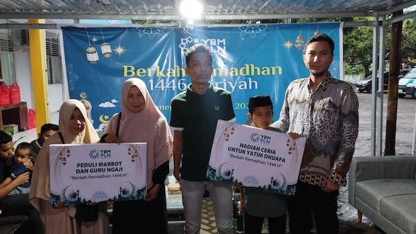 Bulan Berkah, PLN Jeneponto Salurkan Bantuan untuk Anak Yatim dan Guru Ngaji