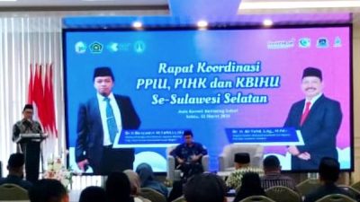 PPIU, PIHK dan KBIHU se-Sulsel Komitmen Sukseskan Penyelenggaraan Haji 2025