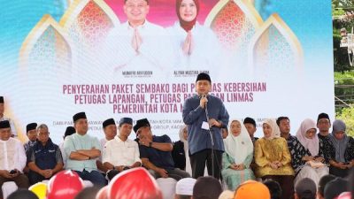 Pemkot Makassar Salurkan 7.640 Paket Sembako Jelang Hari Raya