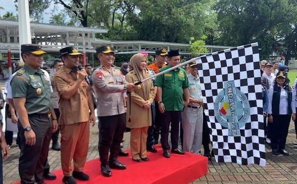 Mudik Gratis Pemprov Sulsel, Andi Sudirman Lepas 580 Peserta Menuju Kampung Halaman
