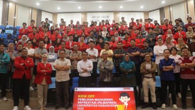 Unhas Gelar Kick Off Pemilihan Mahasiswa Berprestasi 2025 Tingkat Universitas