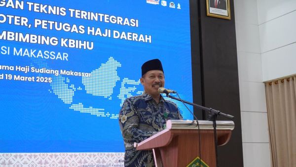 Bimtek PPIH Kloter Embarkasi Makassar, Petugas Diharap Profesional Layani Jemaah Haji