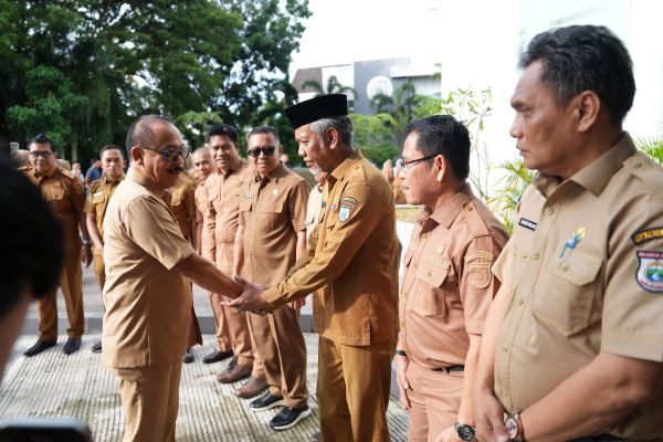 Masa Jabatan Pj Sekprov Amujib Berakhir, Herdin Ismail Ditunjuk Sebagai Plh