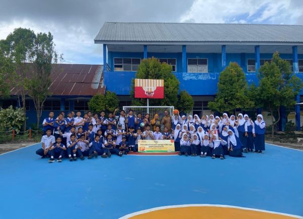 Renovasi Fasilitas Olahraga SMPN 26 Makassar Rampung Melalui Dukungan McDonald's Indonesia