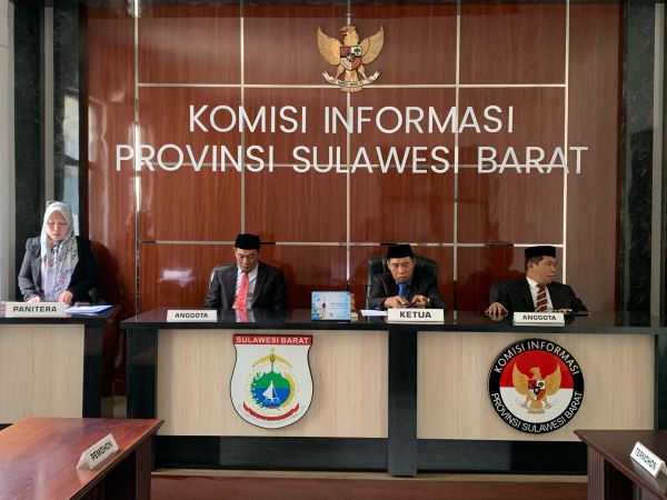 Tiga Permohonan Sengketa Informasi di Sulbar Dinyatakan Gugur