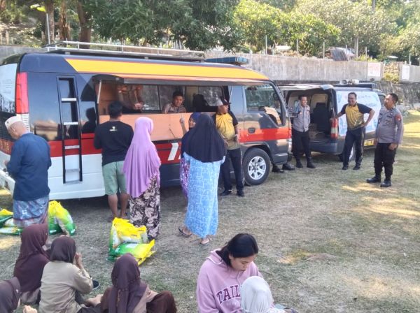 Jaga Daya Beli, Polres Majene Gelar Gerakan Pangan Murah
