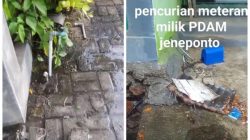 Marak Aksi Pencurian Meteran PDAM Resahkan Warga Jeneponto