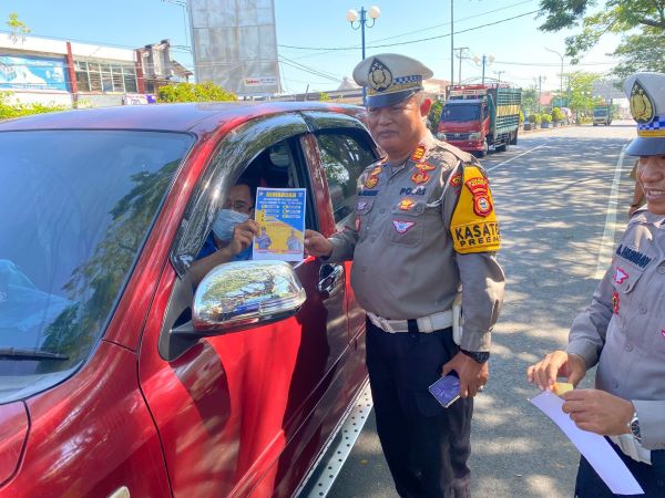 Polres Maros Tilang Ratusan Pelanggar Selama Operasi Patuh Pallawa