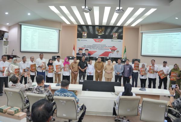 Makassar Resmi Miliki Koperasi Merah Putih di 153 Kelurahan