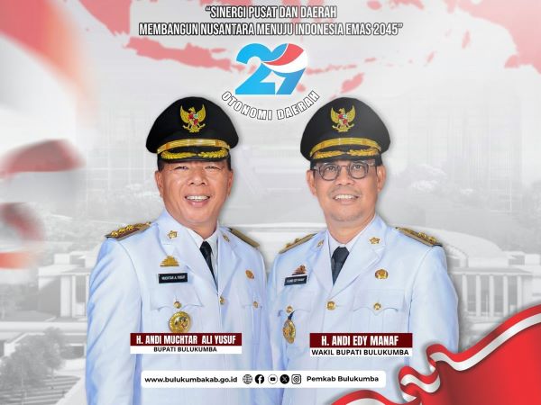 Bulukumba Raih Peringkat 16 Nasional Evaluasi Kinerja Pemda 2024