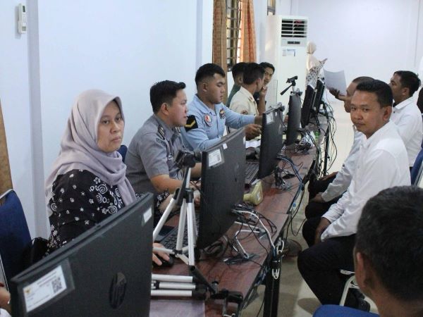 35 Peserta Ikuti SKD PPPK Kemenkumham 2024 Tahap II di BKN Makassar