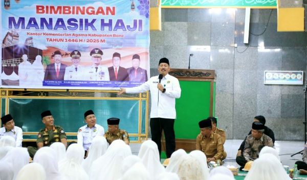 Jelang Keberangkatan, 775 CJH Bone Ikuti Bimbingan Manasik Haji