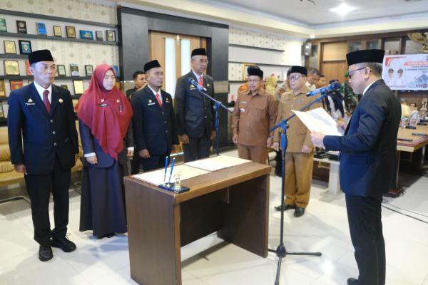 Bupati Jeneponto Lantik Pejabat Baru Hasil Seleksi Terbuka JPT Pratama, Berikut Daftarnya