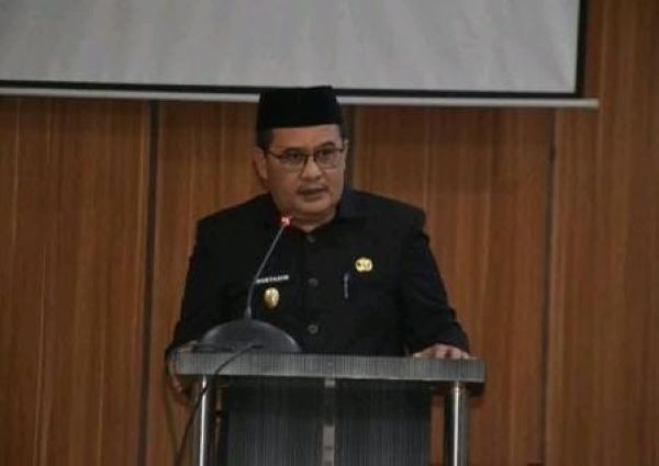 Wakil Bupati Maros Hadiri Rapat Paripurna DPRD untuk Penandatangan Nota Kesepakatan RPJMD