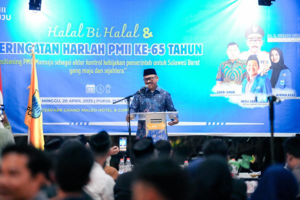 Harlah ke-65 PMII, Gubernur Sulbar Dorong Peran Kritis Mahasiswa