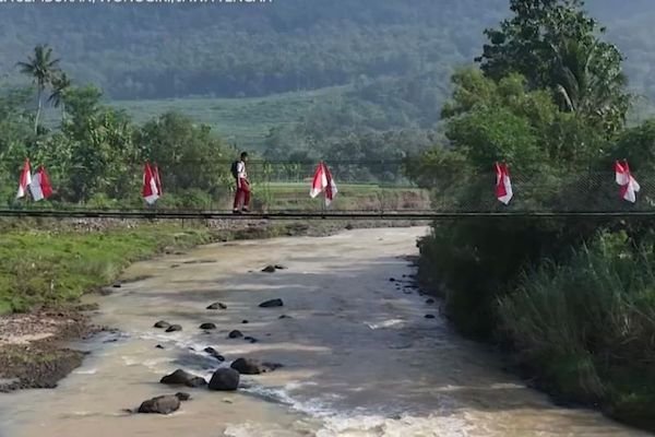 Pemerintah Targetkan 5.000 Jembatan Gantung Selesai Akhir 2026