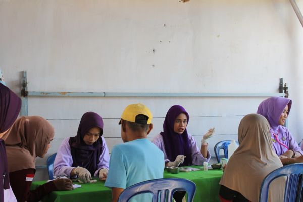 PMII Bulukumba Gandeng AKBID Tahirah Al Baeti Gelar Pemeriksaan Kesehatan Gratis