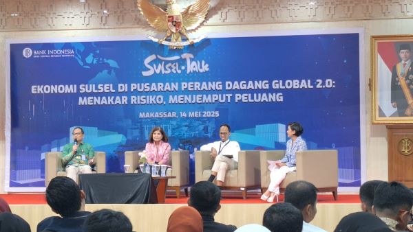 BI Optimistis PDRB Sulsel Tumbuh, Meski Dihadang Ketidakpastian Ekonomi Global