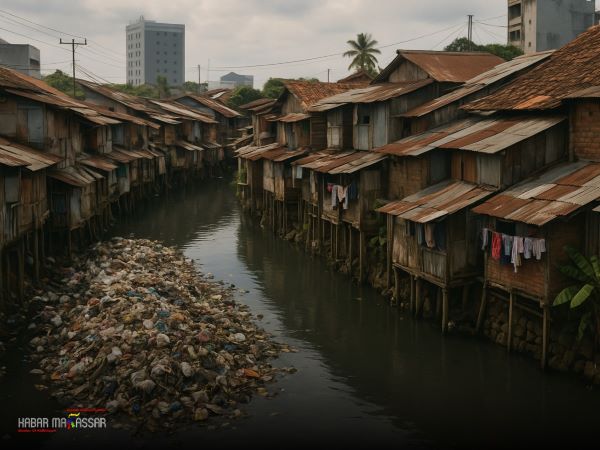 Bangunan Liar dan Sampah di Kanal Makassar Jadi Sorotan Wali Kota!