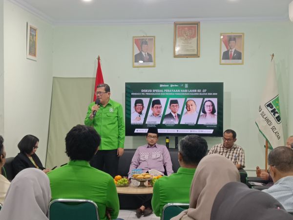 Diskusi Pembangunan Warnai Harlah PKB Sulsel ke-27
