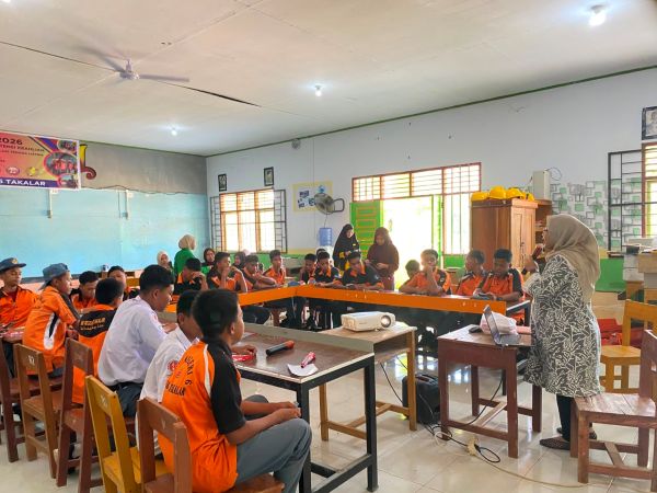 Menjelang Hari Pelanggan Nasional, PLN Takalar Edukasi Bahaya Listrik dan Pemanfaatan PLN Mobile kepada Siswa SMK Negeri 6 Takalar