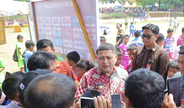 Appi Janji Tambah Fasilitas Olahraga untuk Cetak Bibit Sepak Bola Makassar