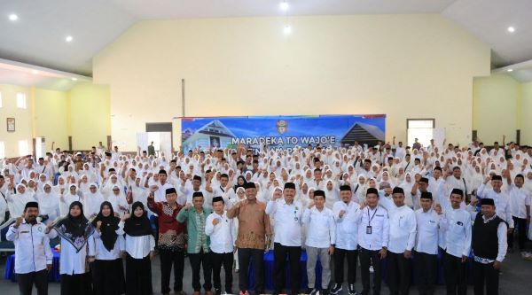 428 CJH Wajo Ikuti Manasik Haji, Terbagi di Kloter 31 dan 37