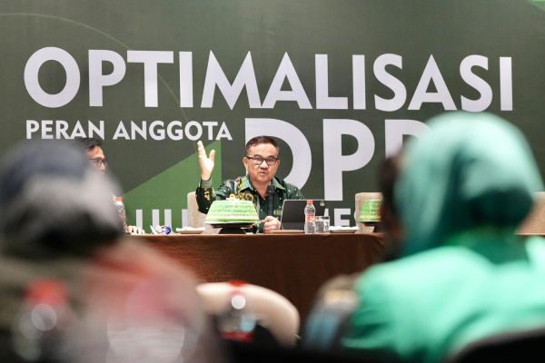 Bimtek PPP Sulsel, Jufri Rahman Bahas Penguatan Peran DPRD