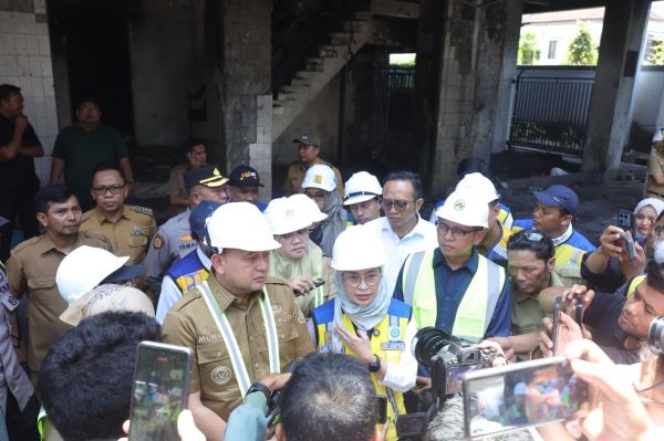 PUPR Targetkan Rehabilitasi Gedung DPRD Makassar Rampung Desember 2025